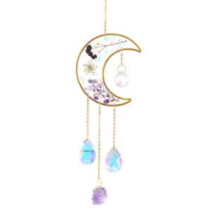 Metal & Resin Amethyst Suncatcher