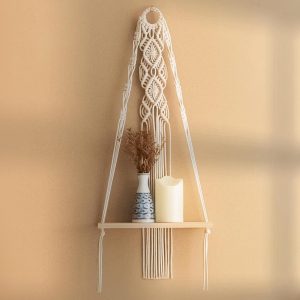 Macrame Hanging Shelf